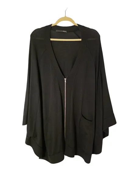 Blusa ampla Rudge com zíper