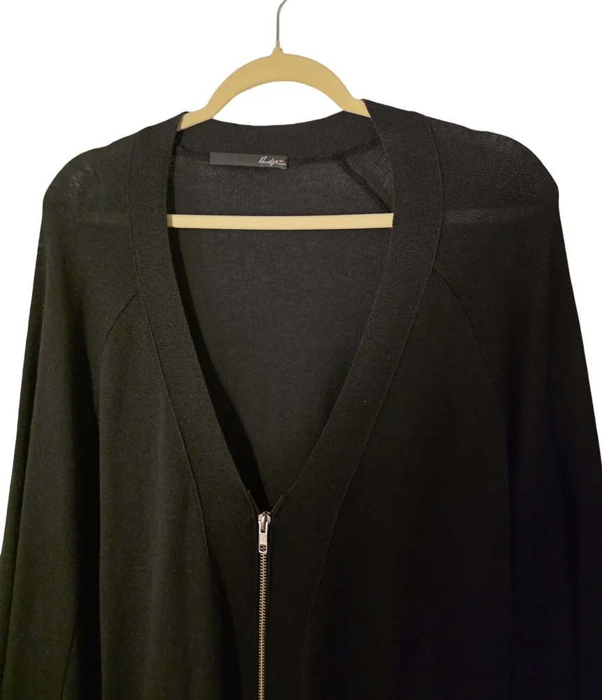 Blusa ampla Rudge com zíper