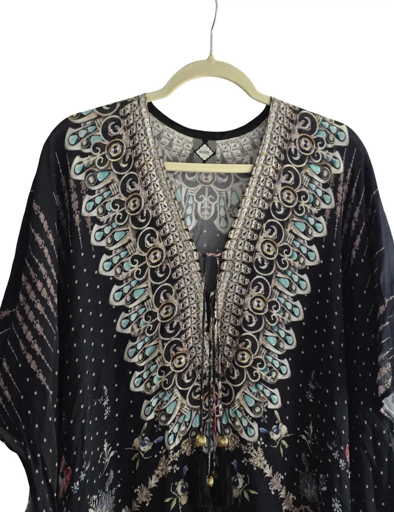 Kaftan Souq estampado luxuoso