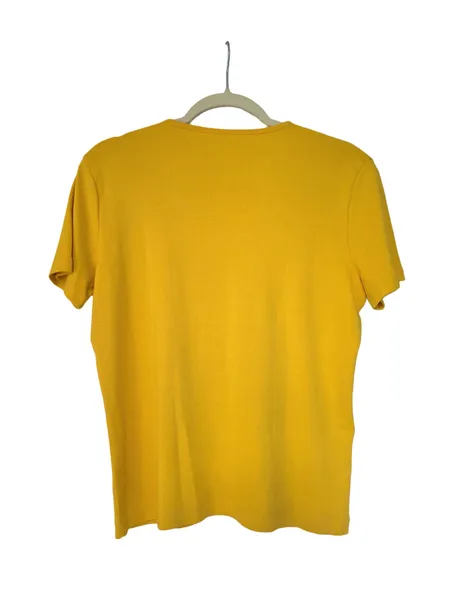 Blusa Jones New York  algodão amarela