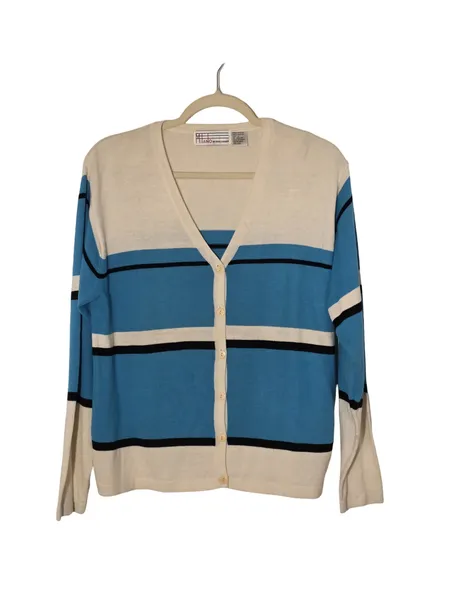 conjunto de tricô milano design listrado