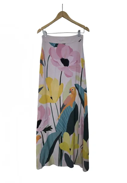 saia longa bless rio p estampada floral