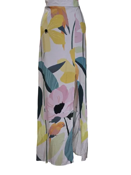 saia longa bless rio p estampada floral