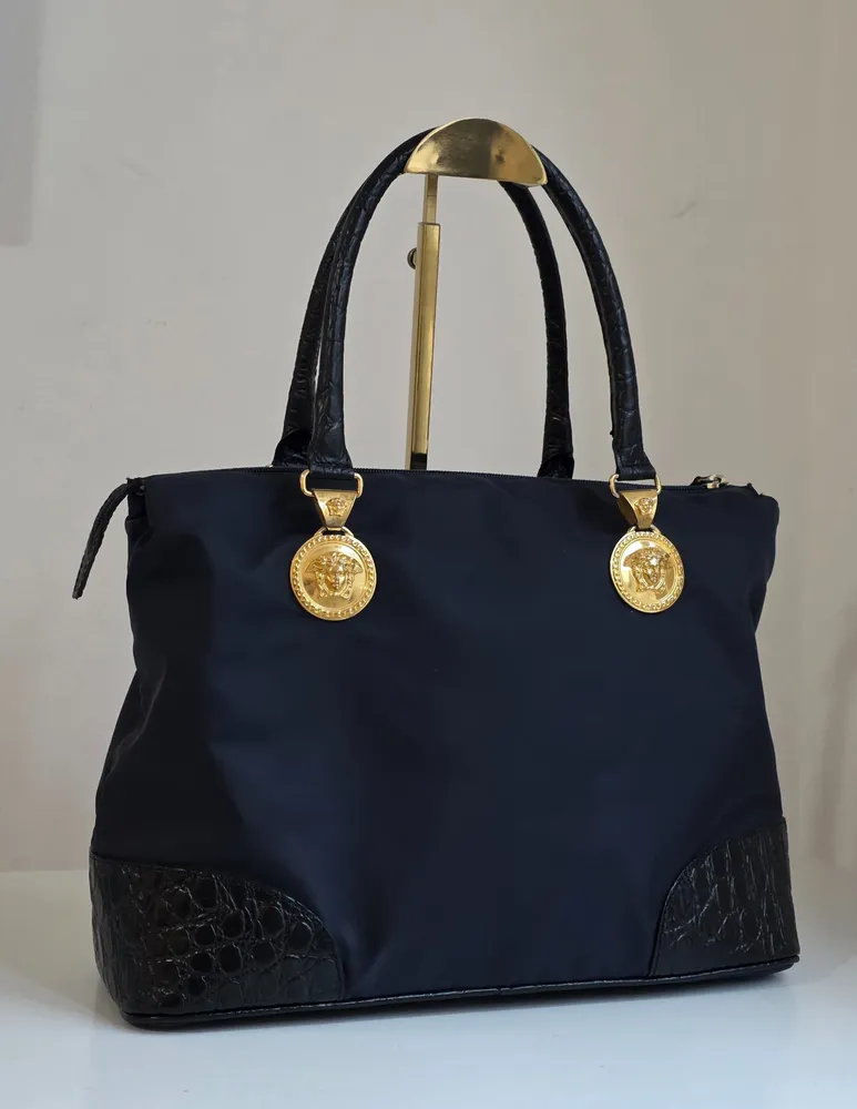 bolsa gianni versace original medusa vintage