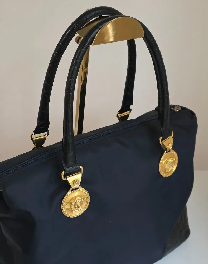 bolsa gianni versace original medusa vintage