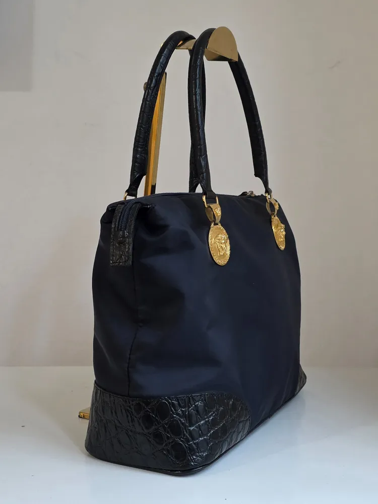 bolsa gianni versace original medusa vintage