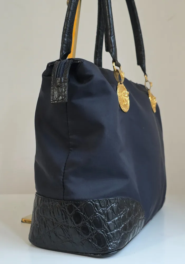 bolsa gianni versace original medusa vintage