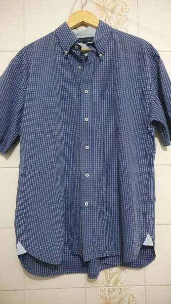 camisa Tommy hilfiger xadrez G