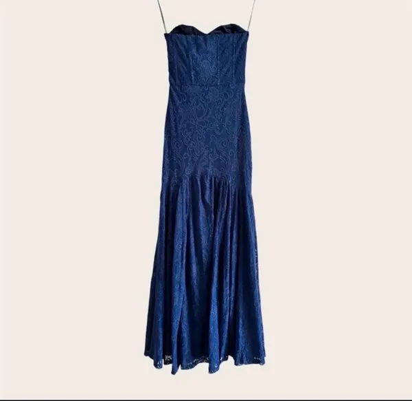 Vestido longo de festa