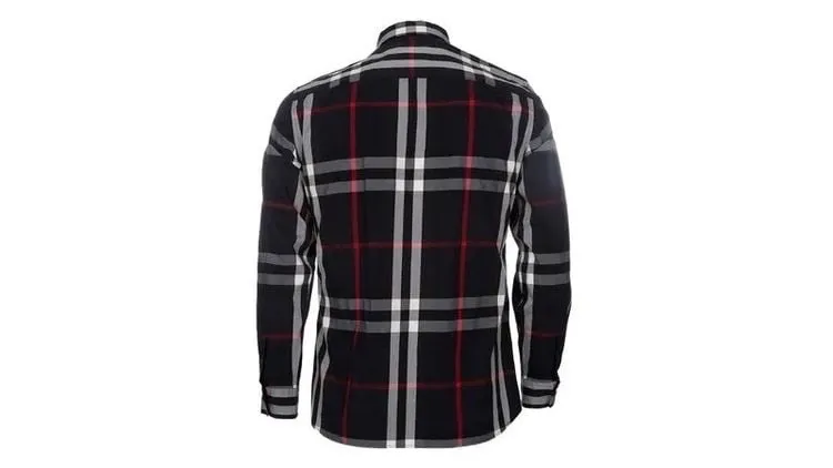 Camisa Burberry Nelson Xadrez Azul Original