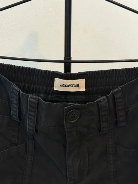 calça zadig & voltaire preta 36