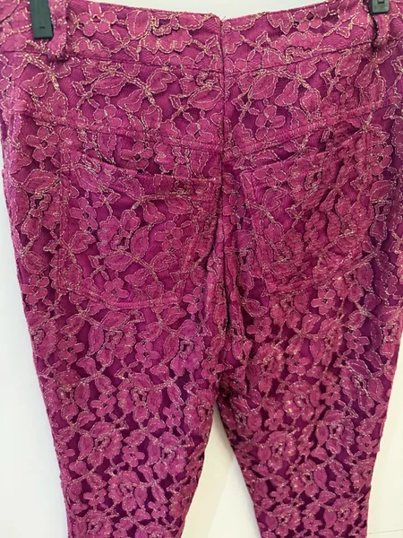 calça renda pink
