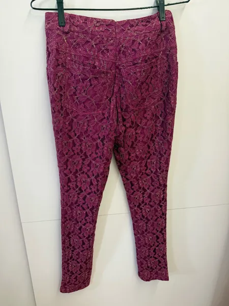 calça renda pink