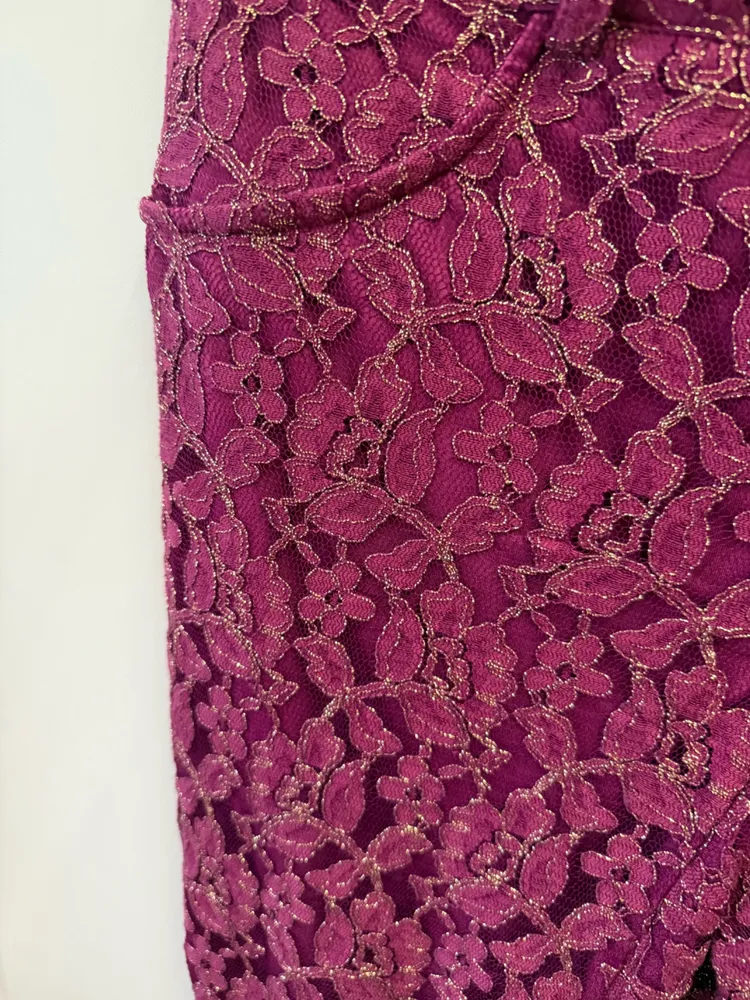 calça renda pink