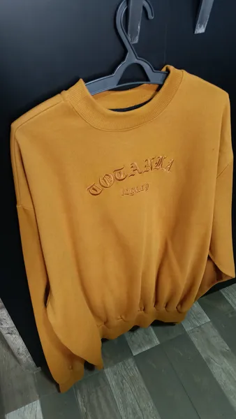 Blusa Moletom Totanka long Caramelo
