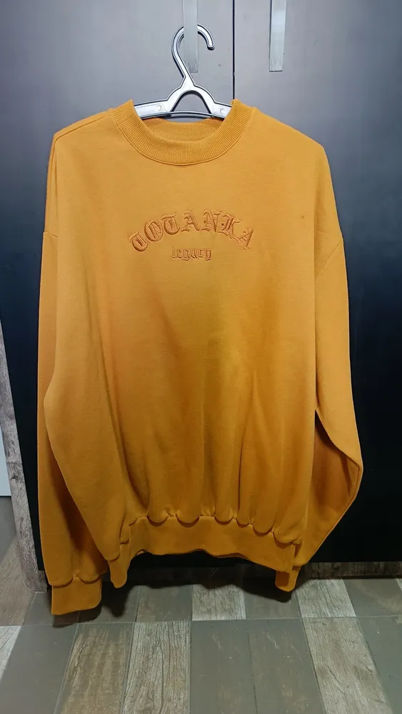 Blusa Moletom Totanka long Caramelo