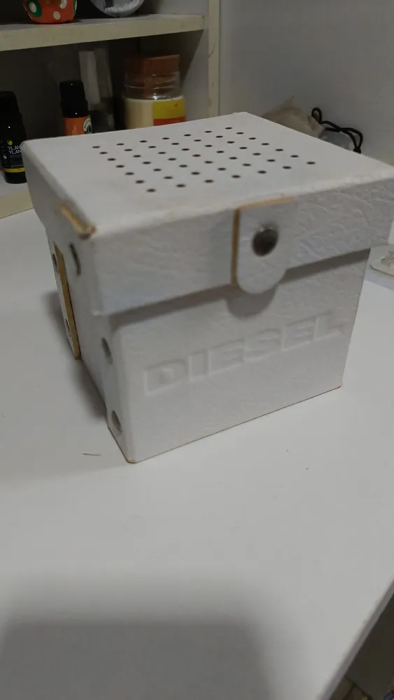 Relogio Diesel Cronógrafo Dourado