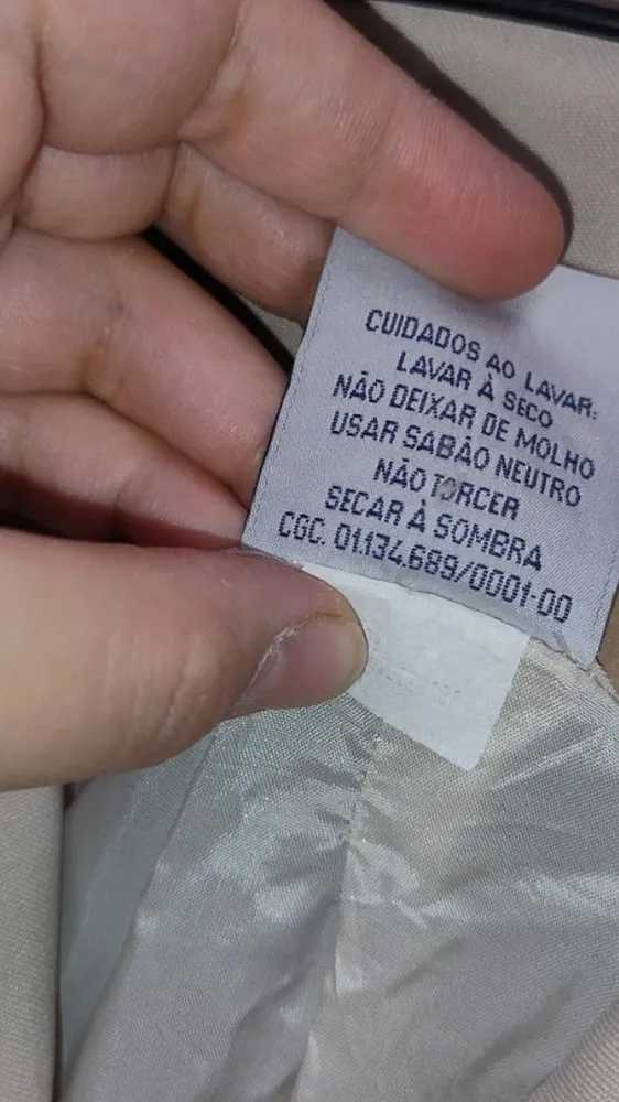 Sobretudo C.G.C bege P