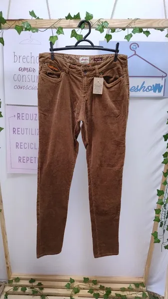 Calça Superdry vintage marrom 36