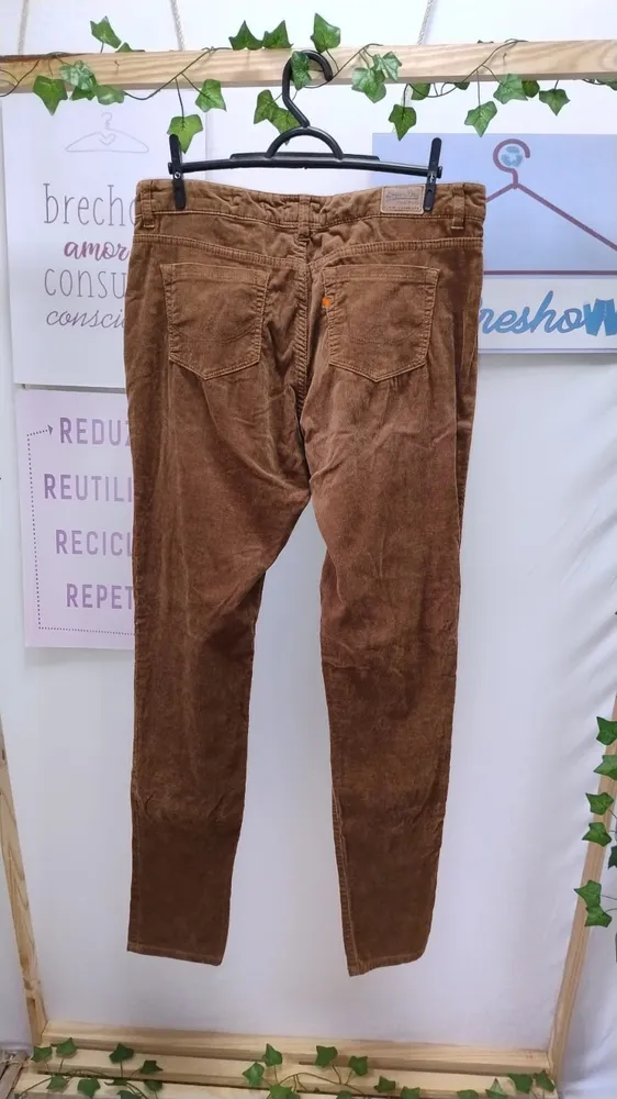Calça Superdry vintage marrom 36