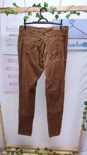 Calça Superdry vintage marrom 36