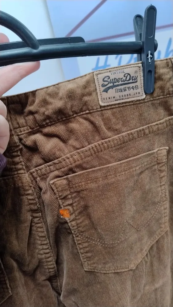 Calça Superdry vintage marrom 36