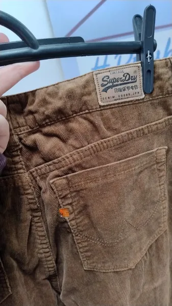 Calça Superdry vintage marrom 36