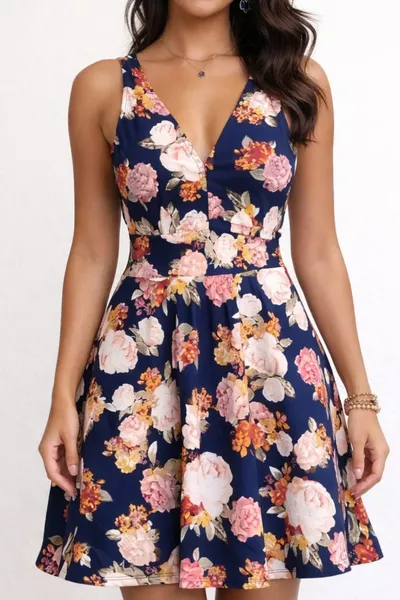 Vestido Forever 21 floral P