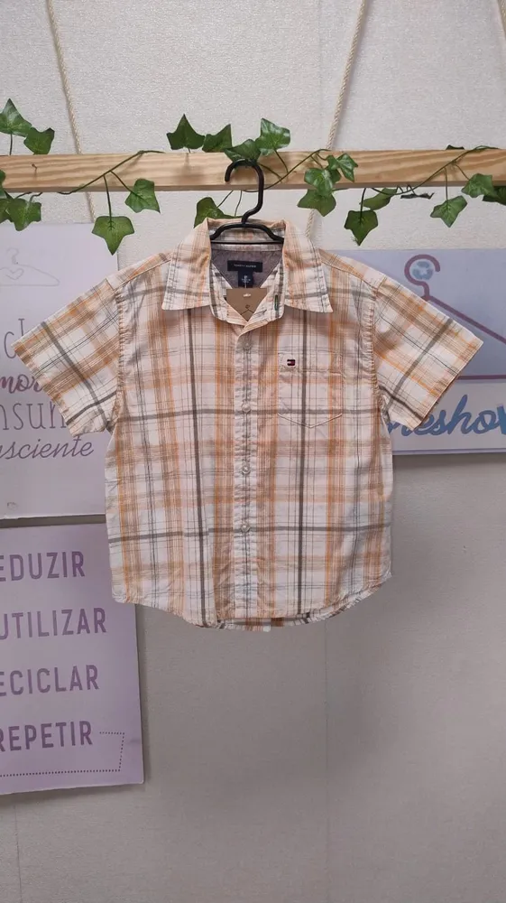 Camisa xadrez Tommy Hilfiger 3