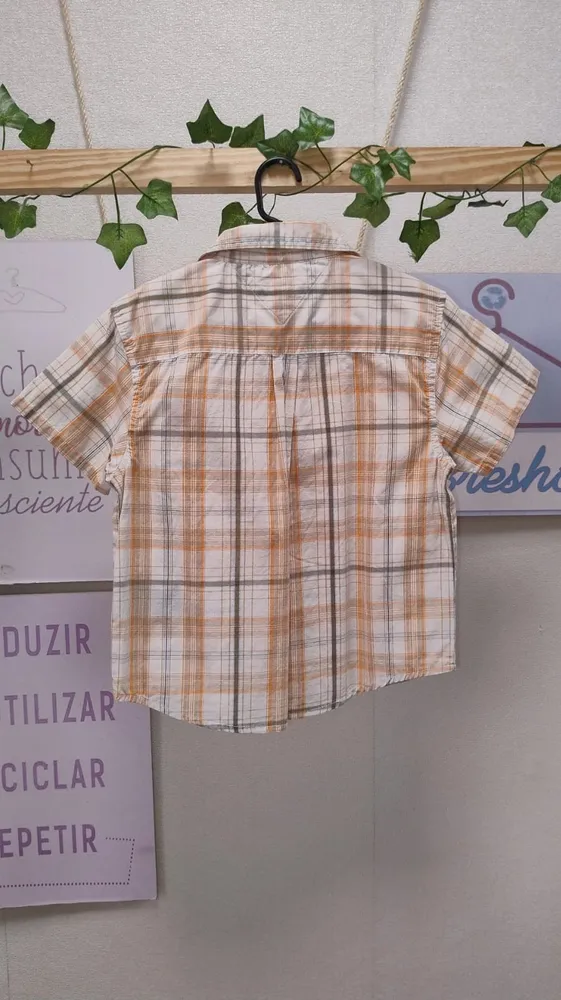 Camisa xadrez Tommy Hilfiger 3