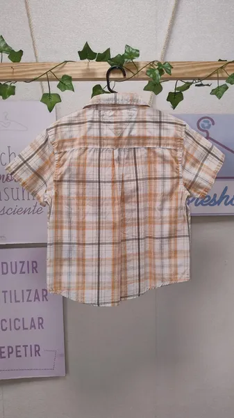 Camisa xadrez Tommy Hilfiger 3
