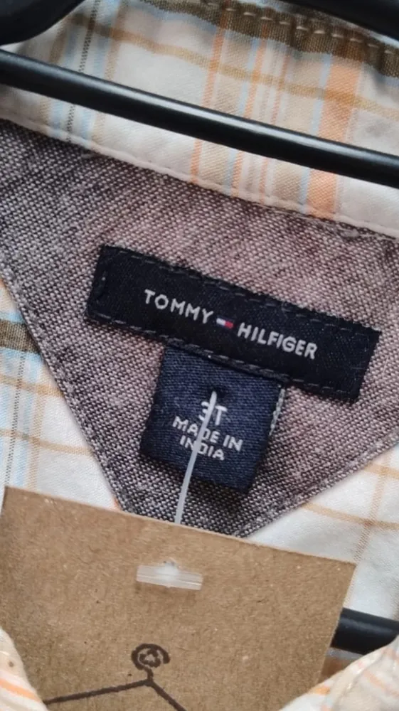 Camisa xadrez Tommy Hilfiger 3