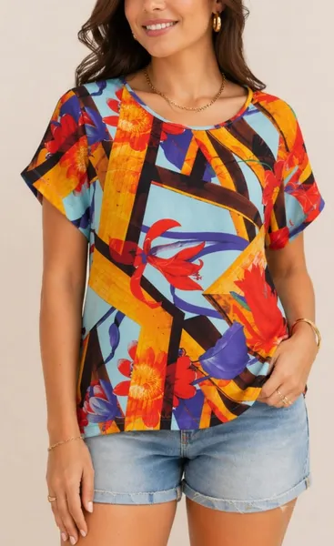 Blusa Morena Rosa P