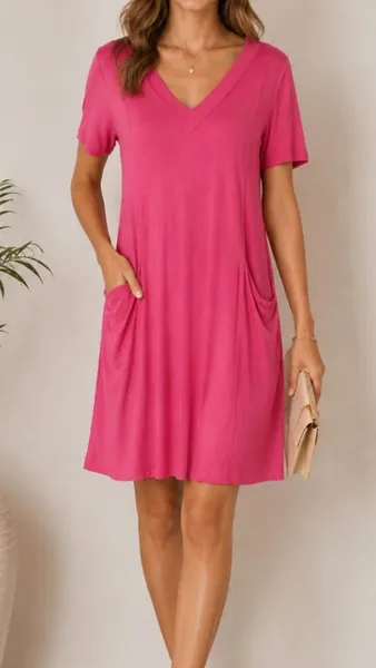 Vestido Marfinno rosa M