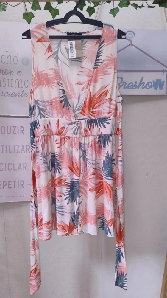 Vestido Forever 21 estampado M