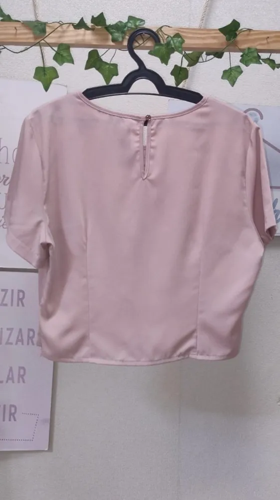 Cropped Scaranza rosa GG