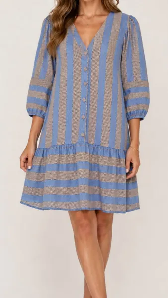 Vestido Marfinno azul P