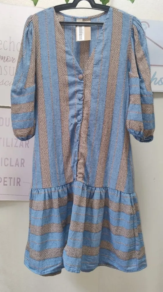 Vestido Marfinno azul P