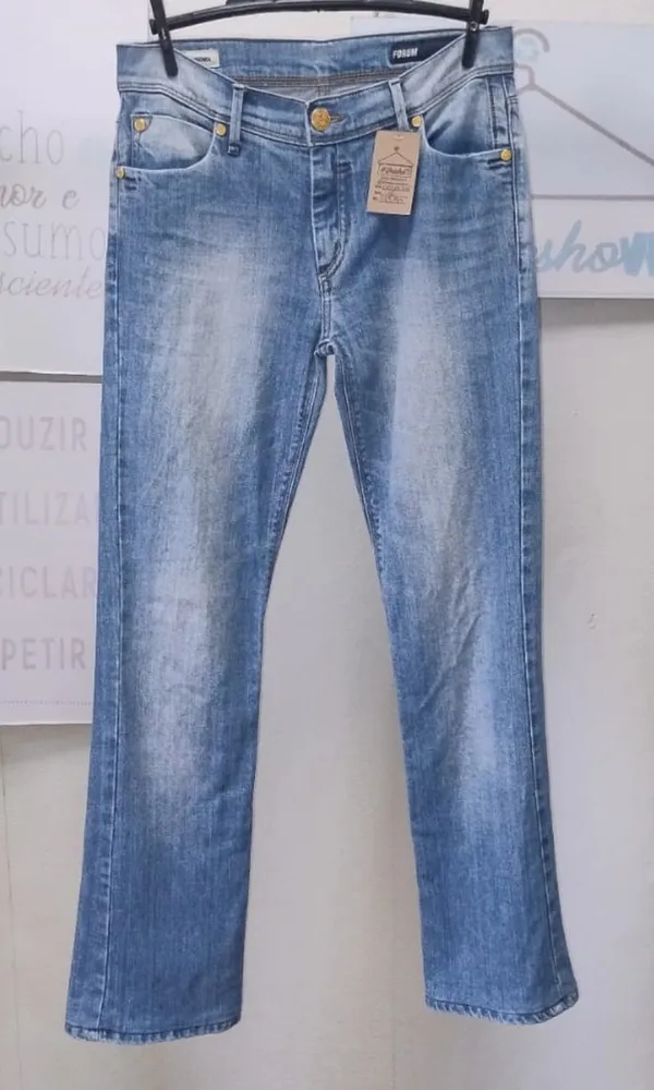 Calça jeans Forum azul 38