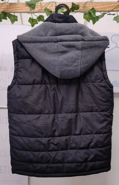 Colete infantil puffer preto 14