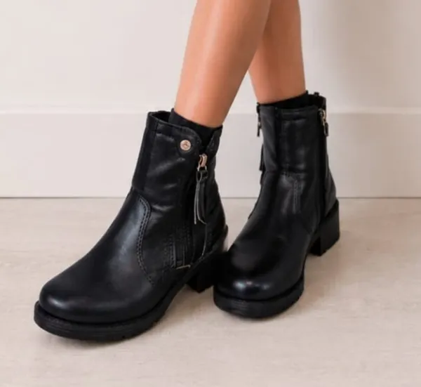 Bota infantil preta 28