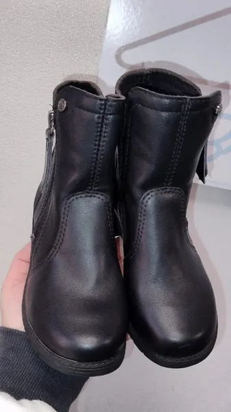 Bota infantil preta 28