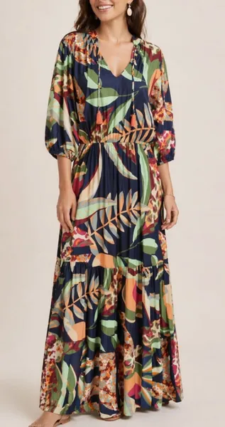 Vestido longo 3 marias M