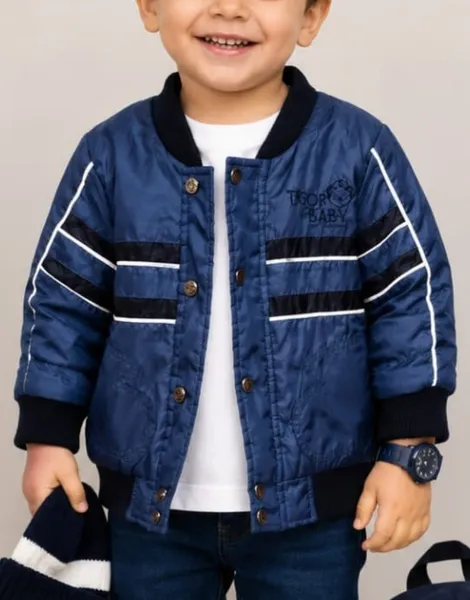 Jaqueta Tigor Baby azul 12 a 16 meses