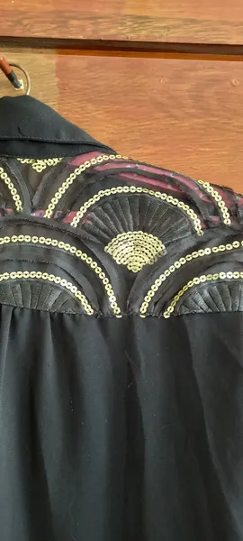 Camisa preta feminina tamanho 42