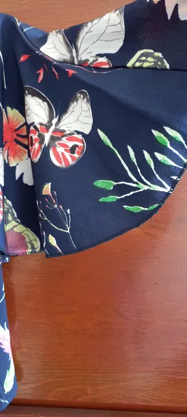 Cropped estampado tamanho M