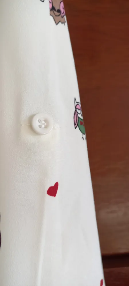 Camisa feminina estampada tamanho P