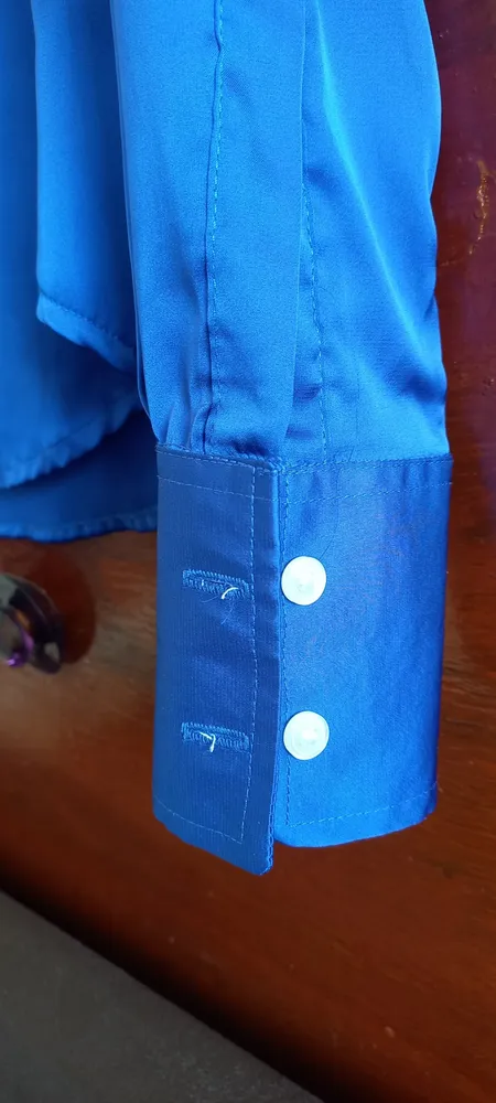 Camisa feminina Dudalina tamanho 38