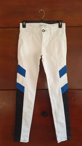 Calça feminina branca da Alphorria tamanho 38