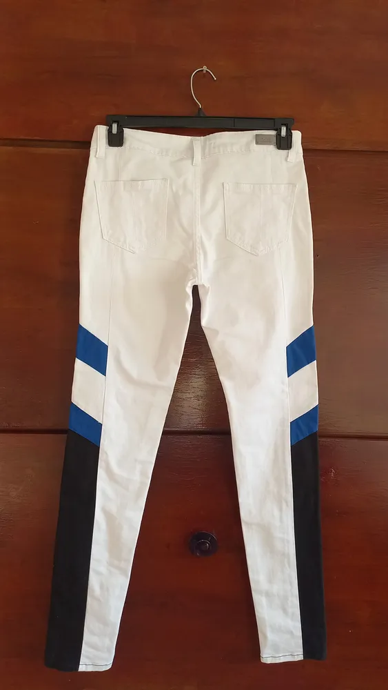 Calça feminina branca da Alphorria tamanho 38